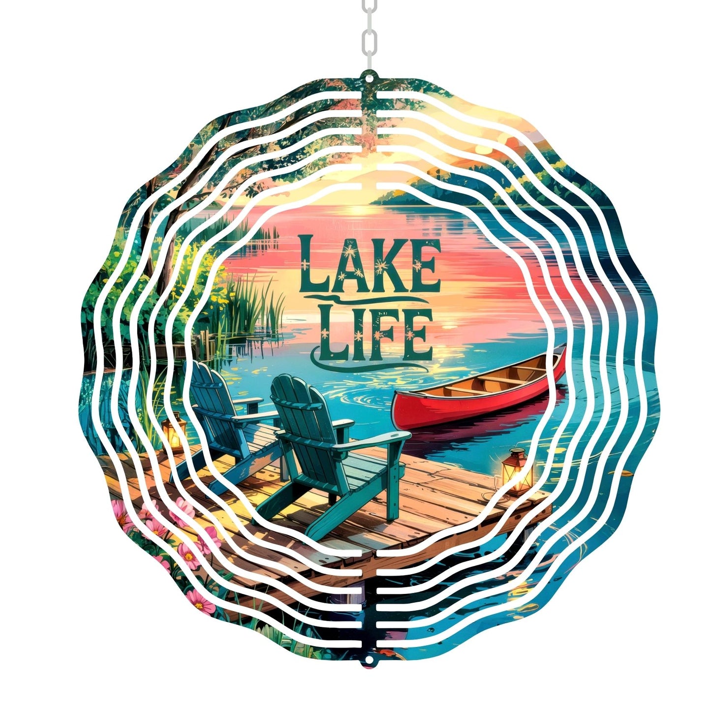 Lake Life Wind Spinner