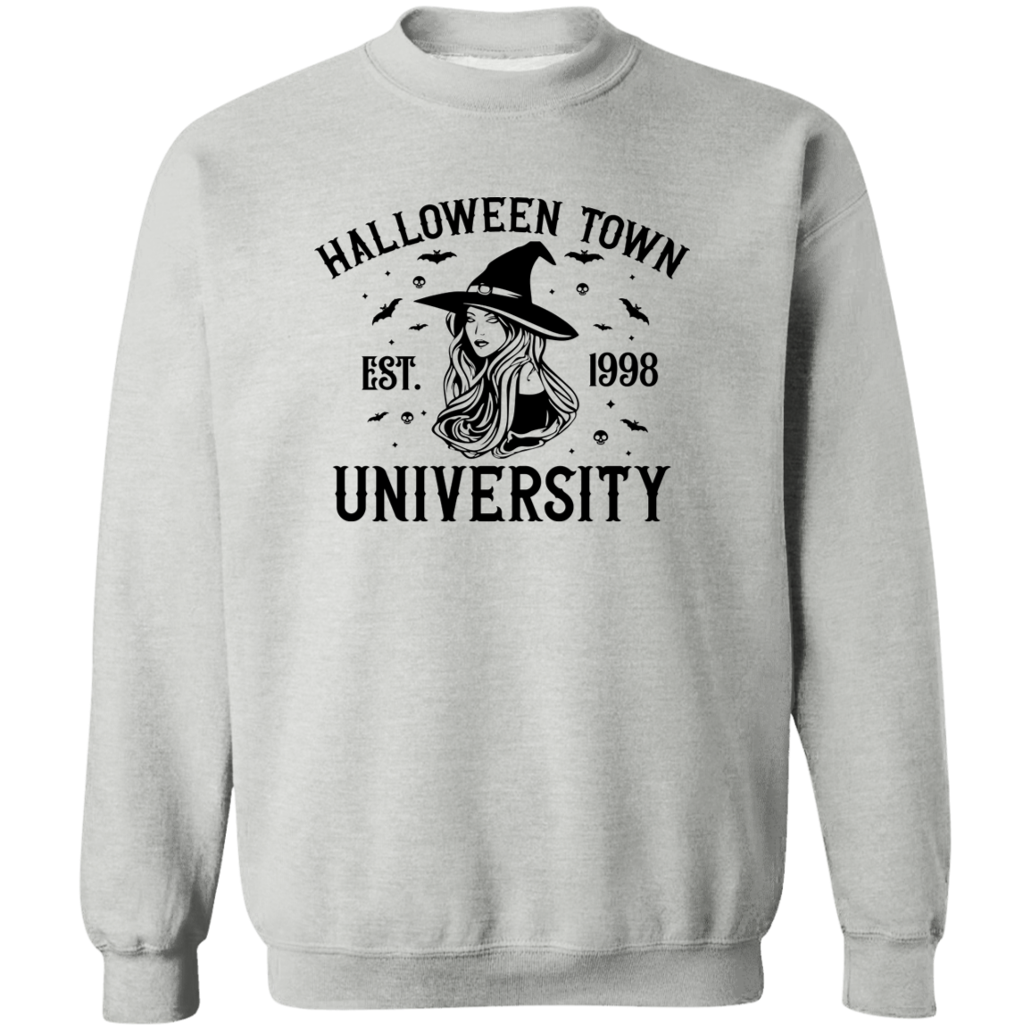 Halloween Town Crewneck Pullover Sweatshirt