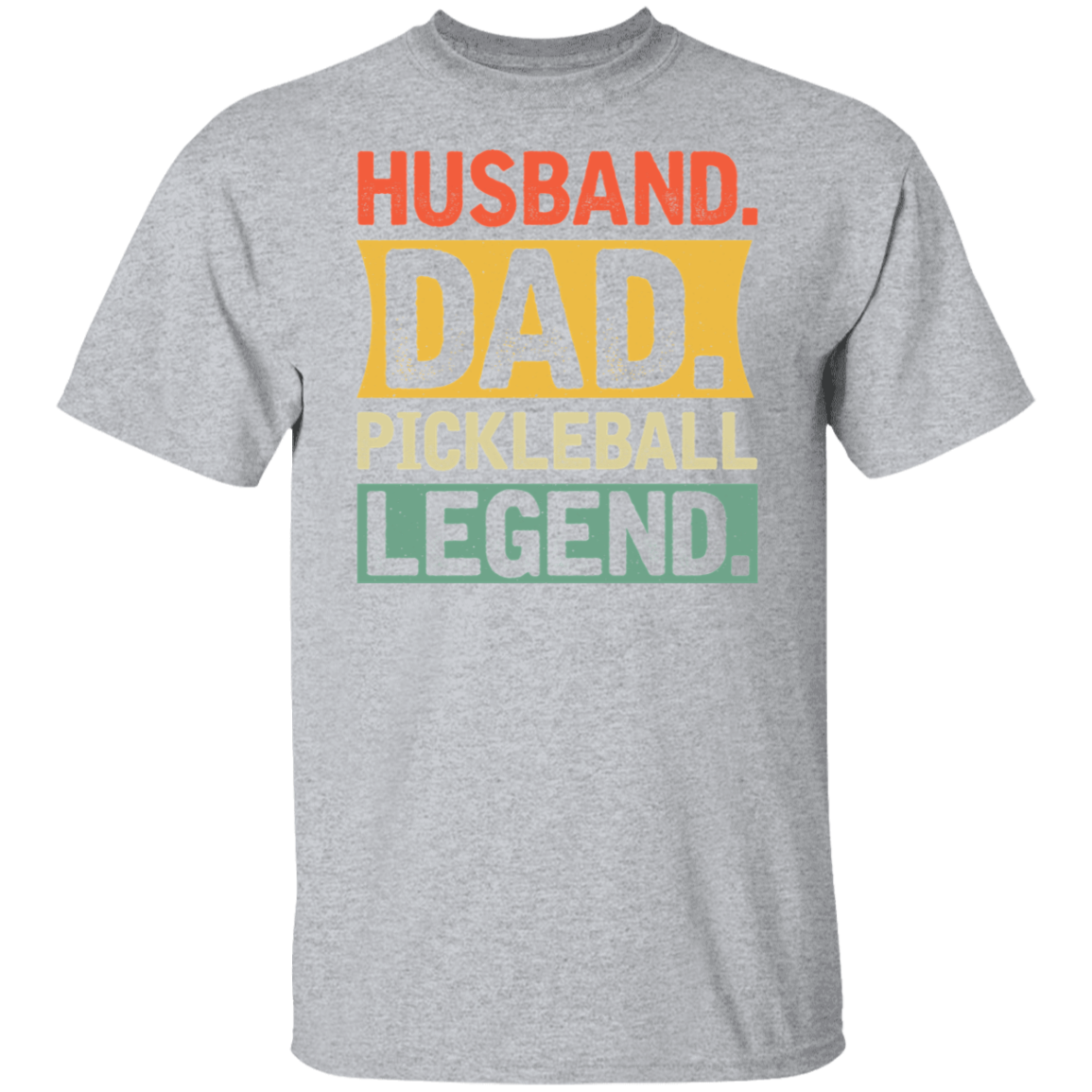 Husband Dad Pickleball Legend T-Shirt