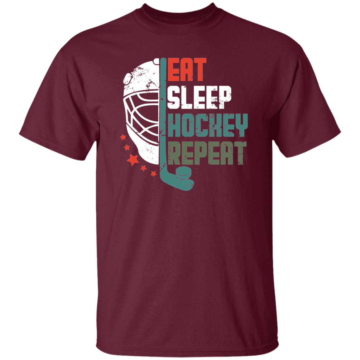 Eat Sleep Hockey Repeat T-Shirt