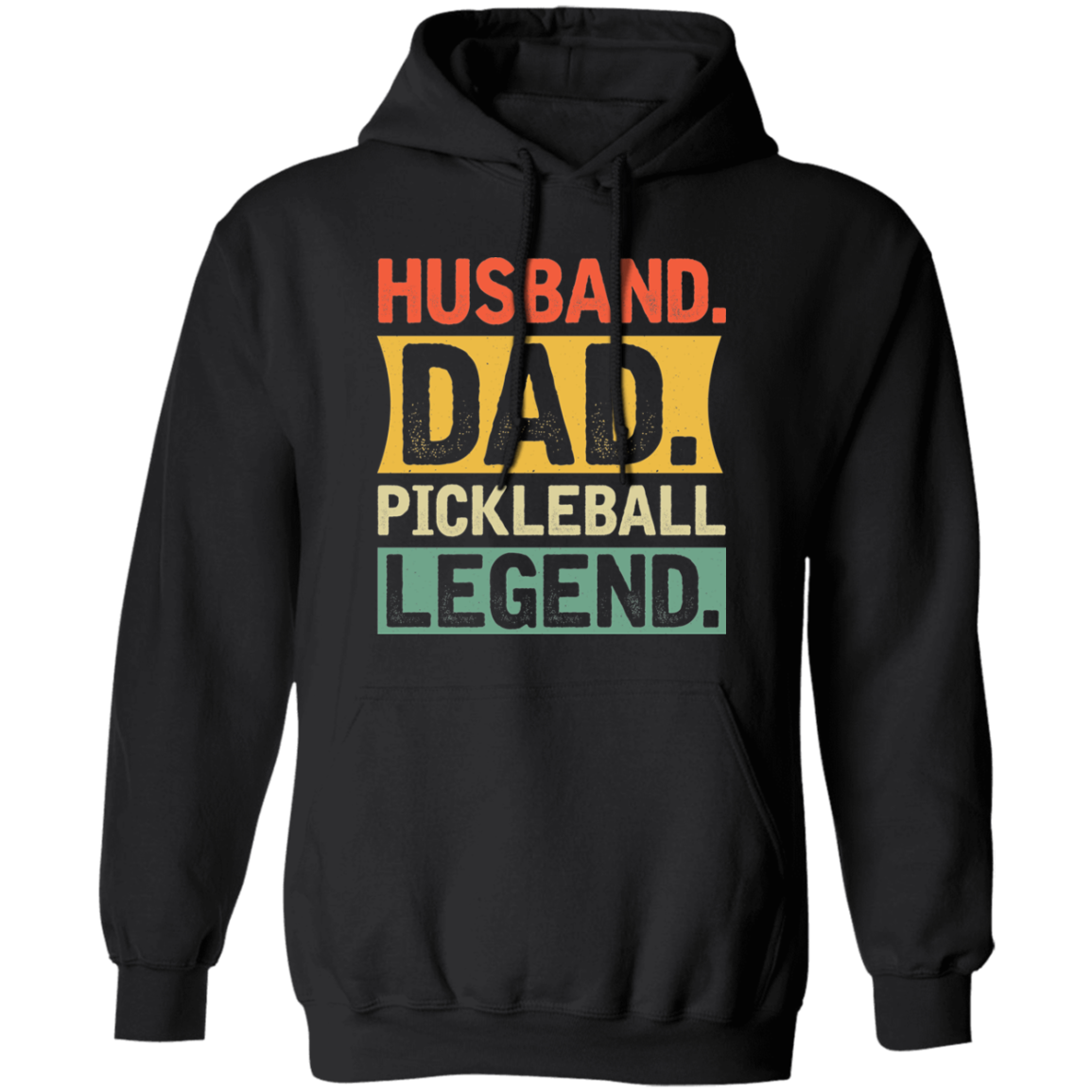 Husband Dad Pickleball Legend Pullover Hoodie