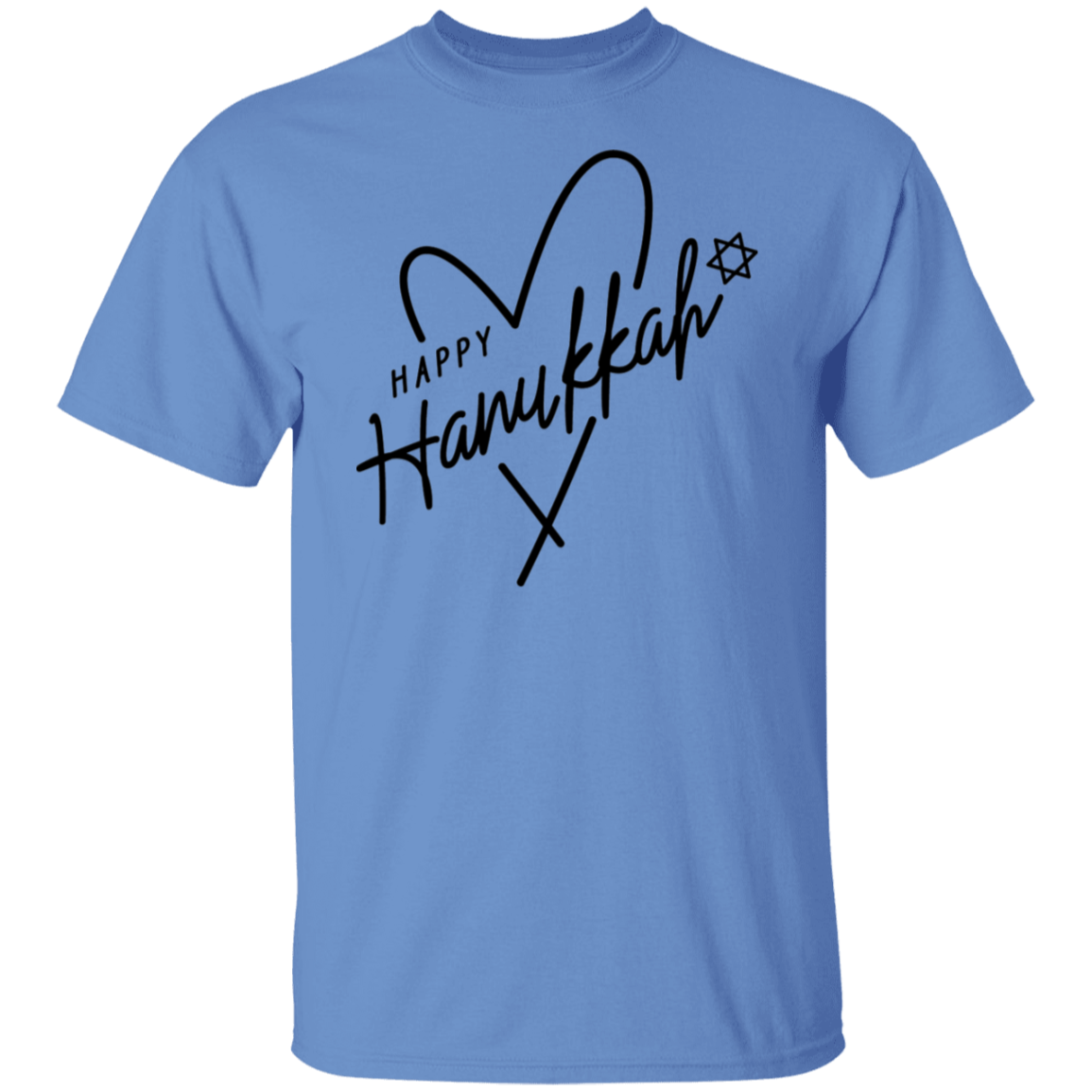 Hannukah Heart T-Shirt