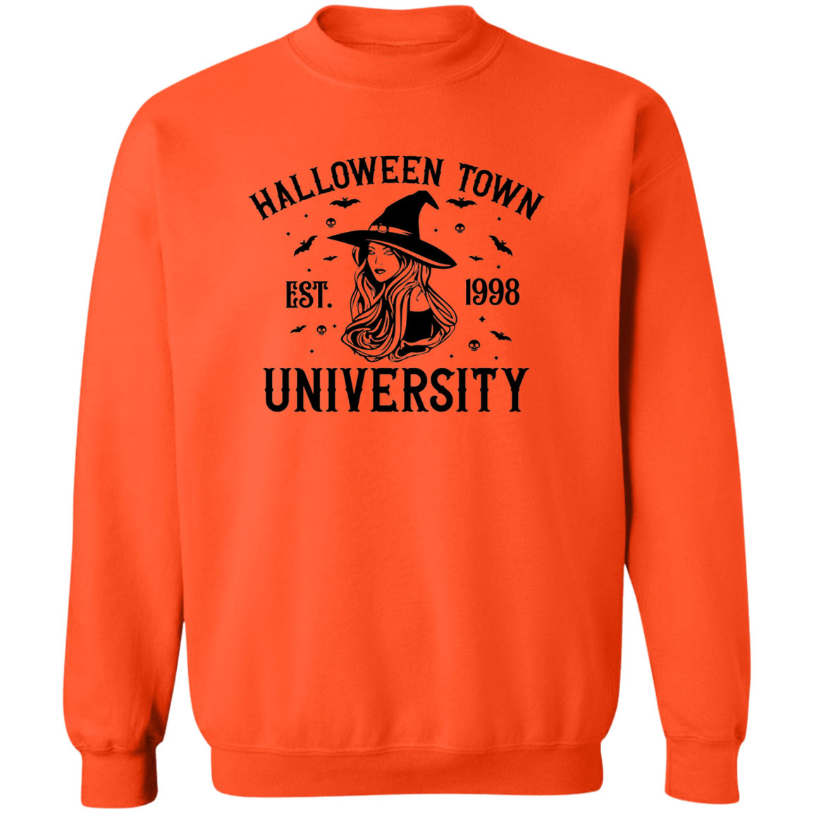 Halloween Town Crewneck Pullover Sweatshirt