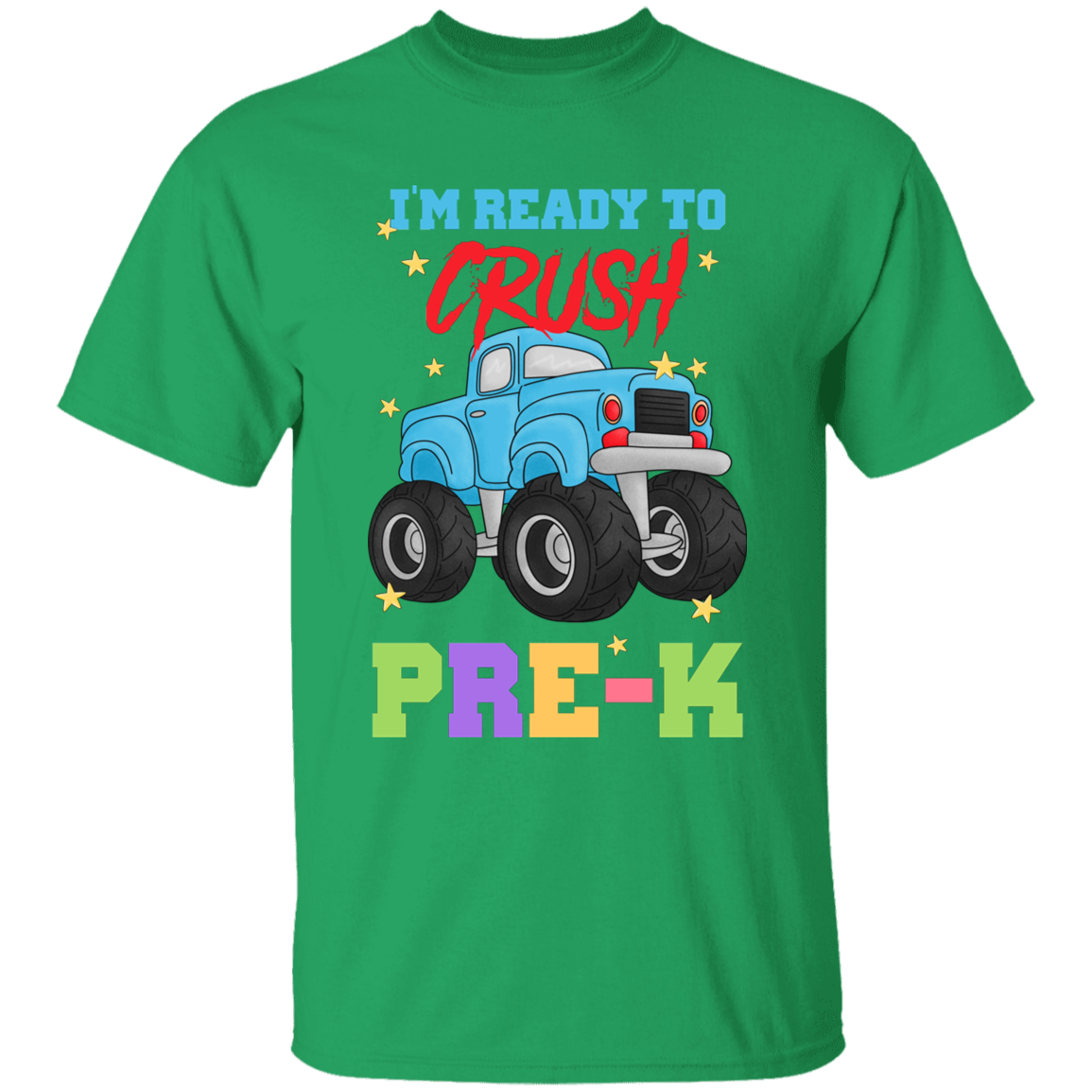 I'm Ready to Crush PreK Truck Youth Cotton T-Shirt