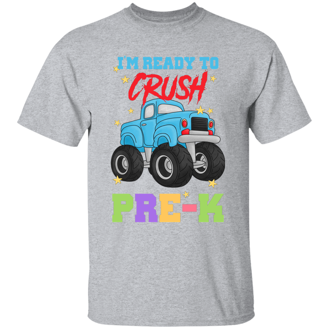 I'm Ready to Crush PreK Truck Youth Cotton T-Shirt