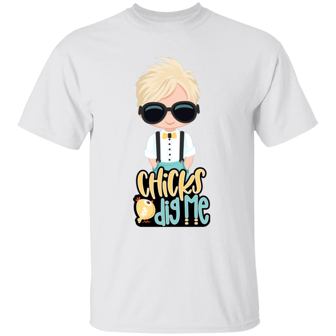Chicks Dig Me Youth 5.3 oz 100% Cotton T-Shirt