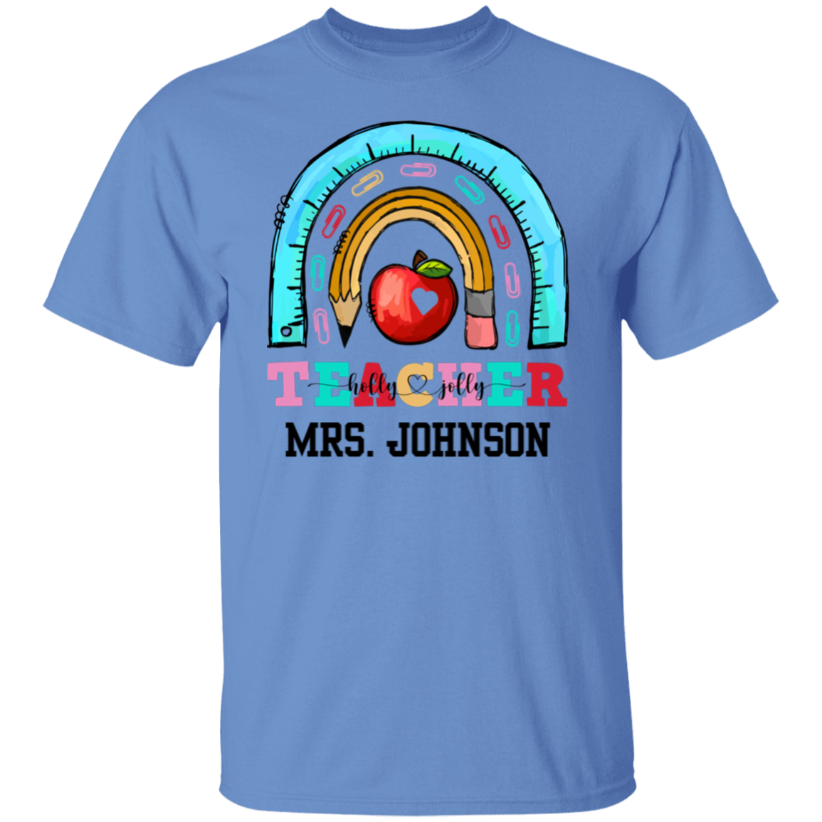 Personalized Teacher T-Shirt