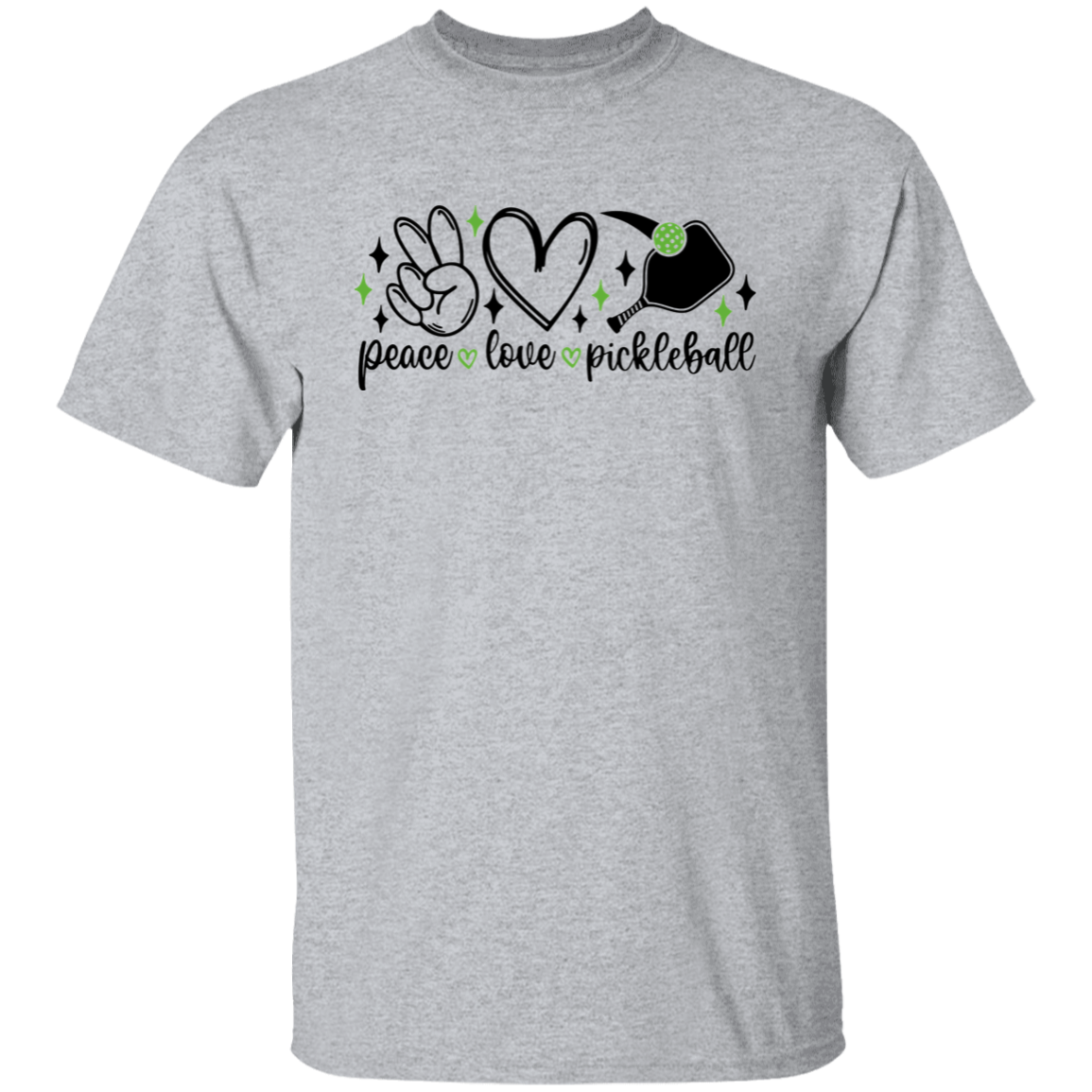 Peace Love Pickleball T-Shirt