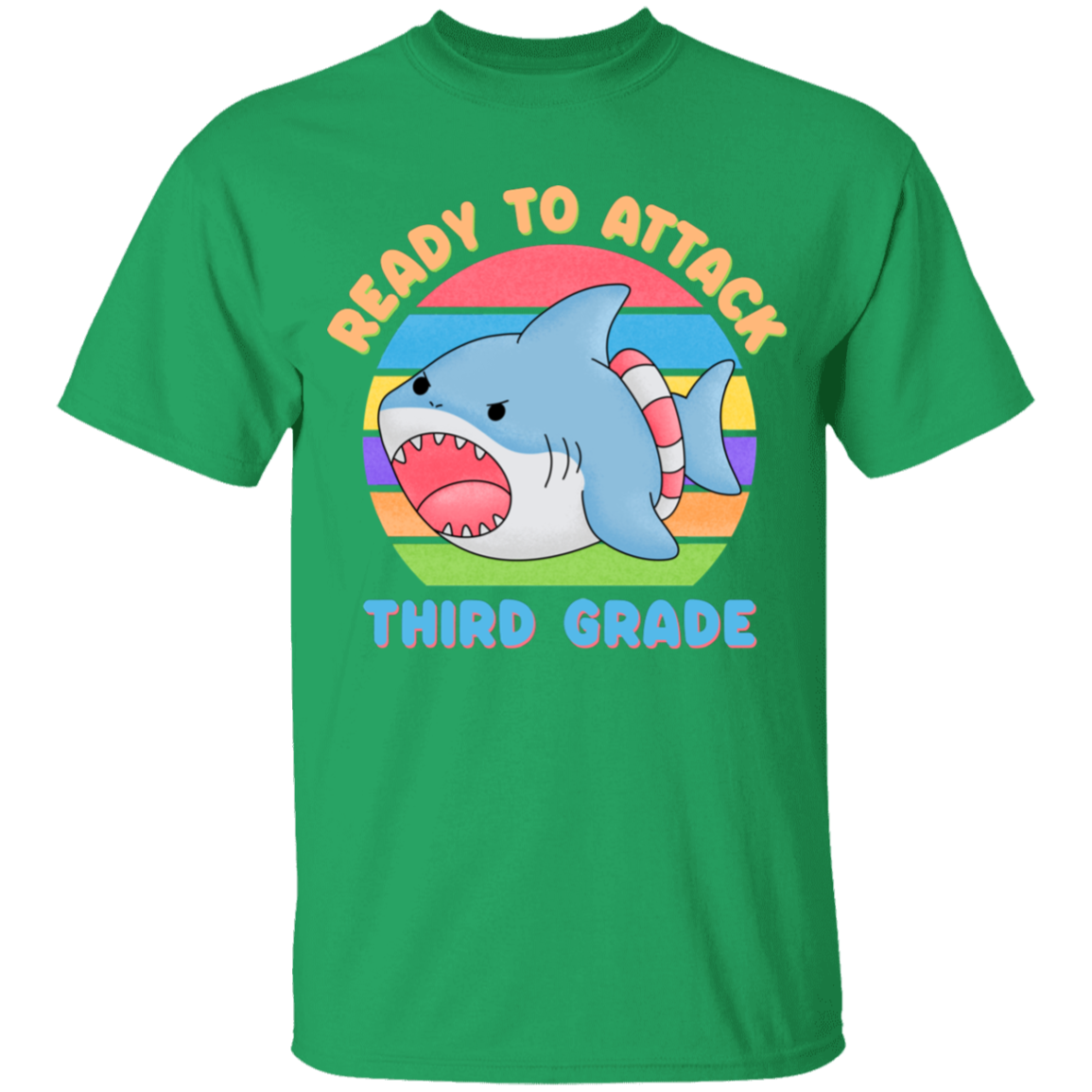 Ready To Attack Third Grade Youth Cotton T-Shirt