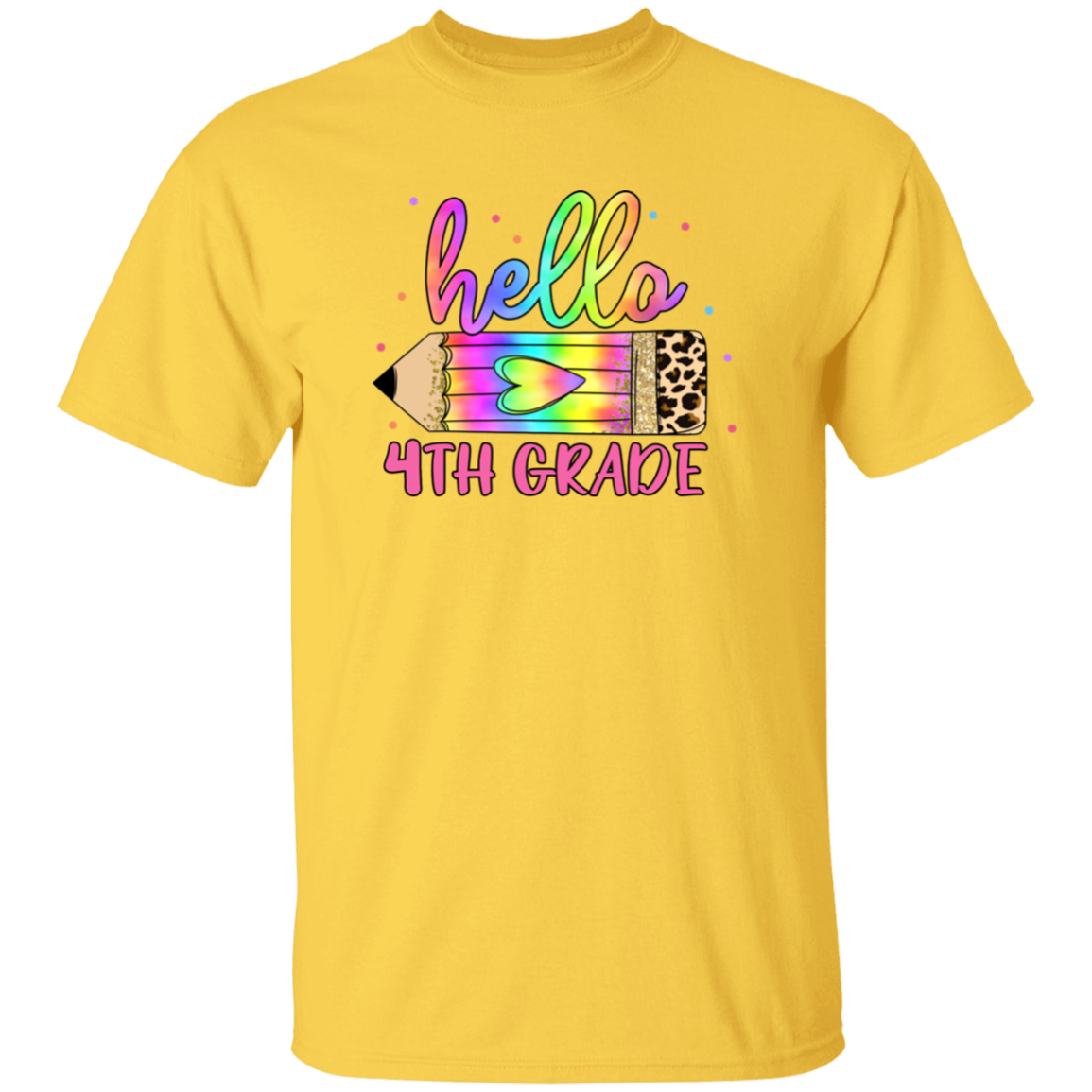 4th Grade Adult Unisex size T-Shirt