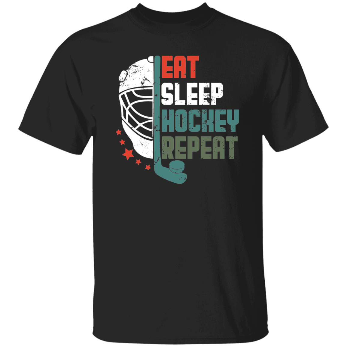 Eat Sleep Hockey Repeat T-Shirt