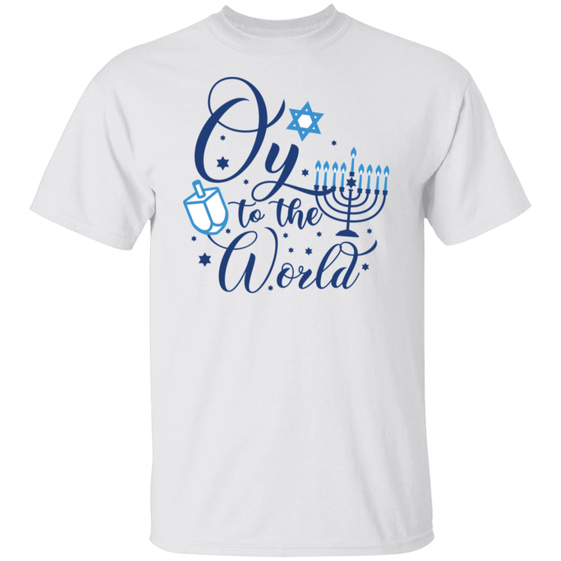 Oy to the World 5.3 oz. T-Shirt