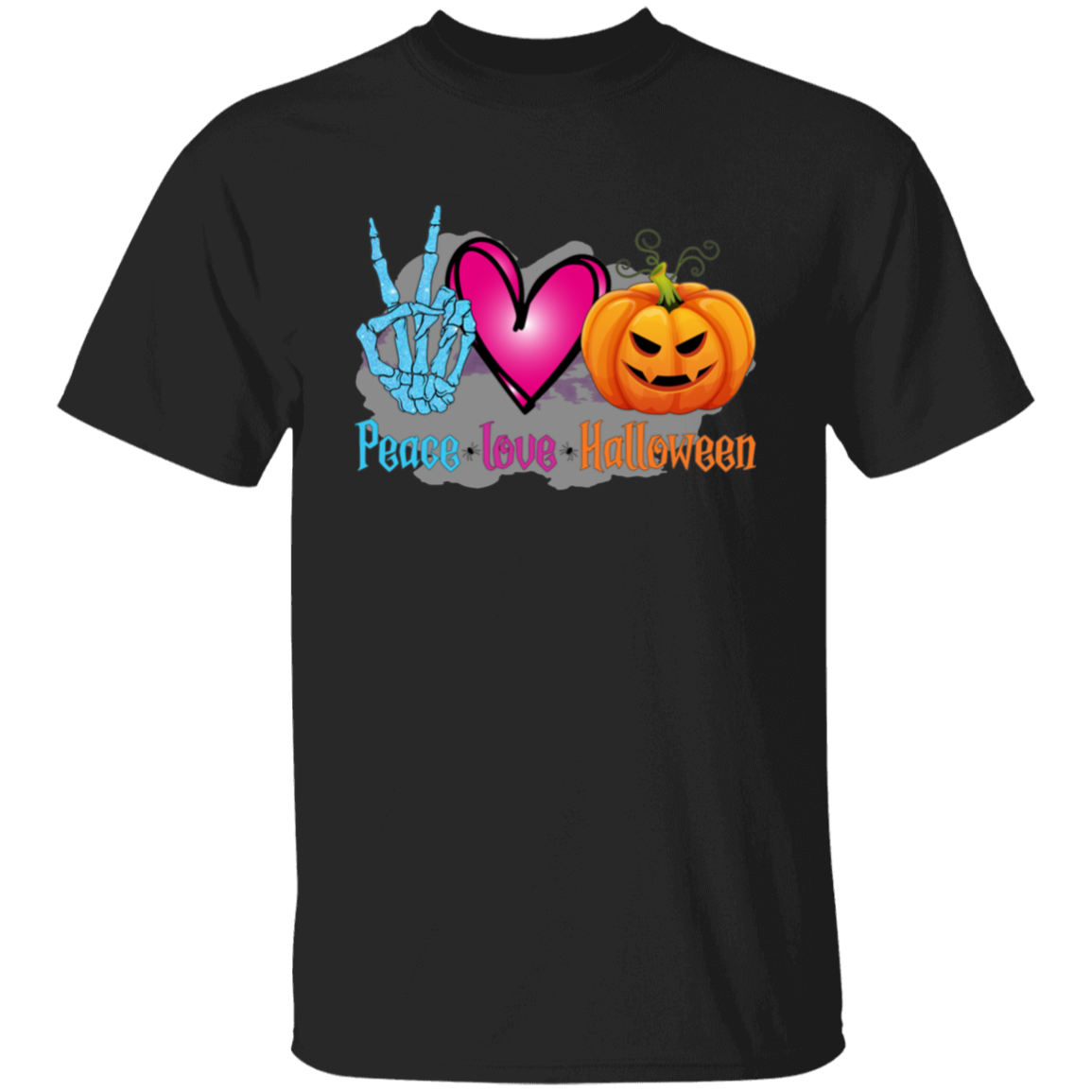 Peace Love Halloween T-Shirt
