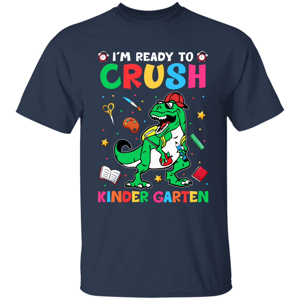 I'm Ready To Crush Kindergarten Youth Cotton T-Shirt