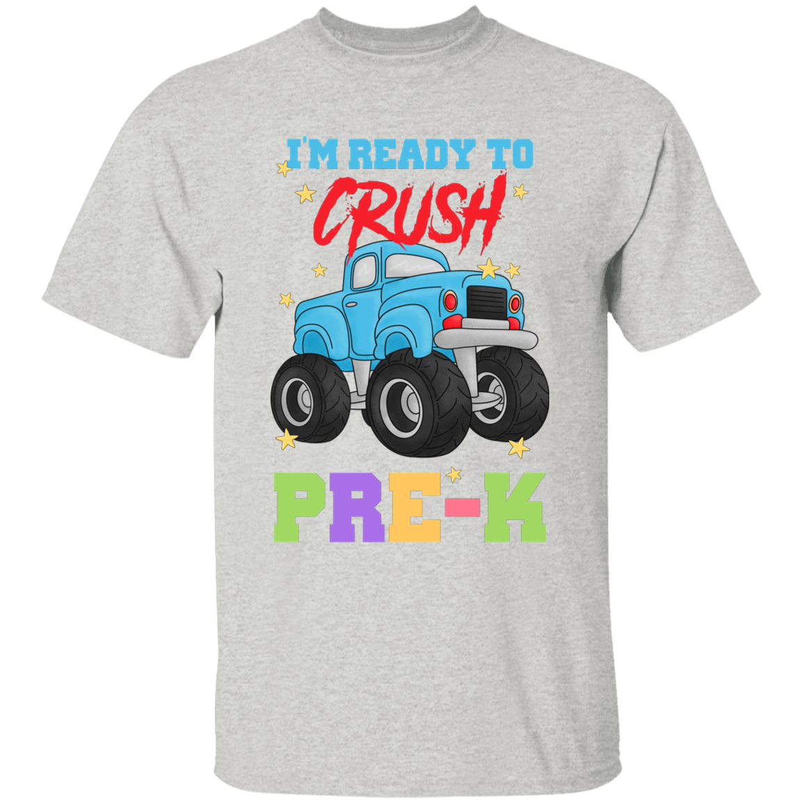 I'm Ready to Crush PreK Truck Youth Cotton T-Shirt