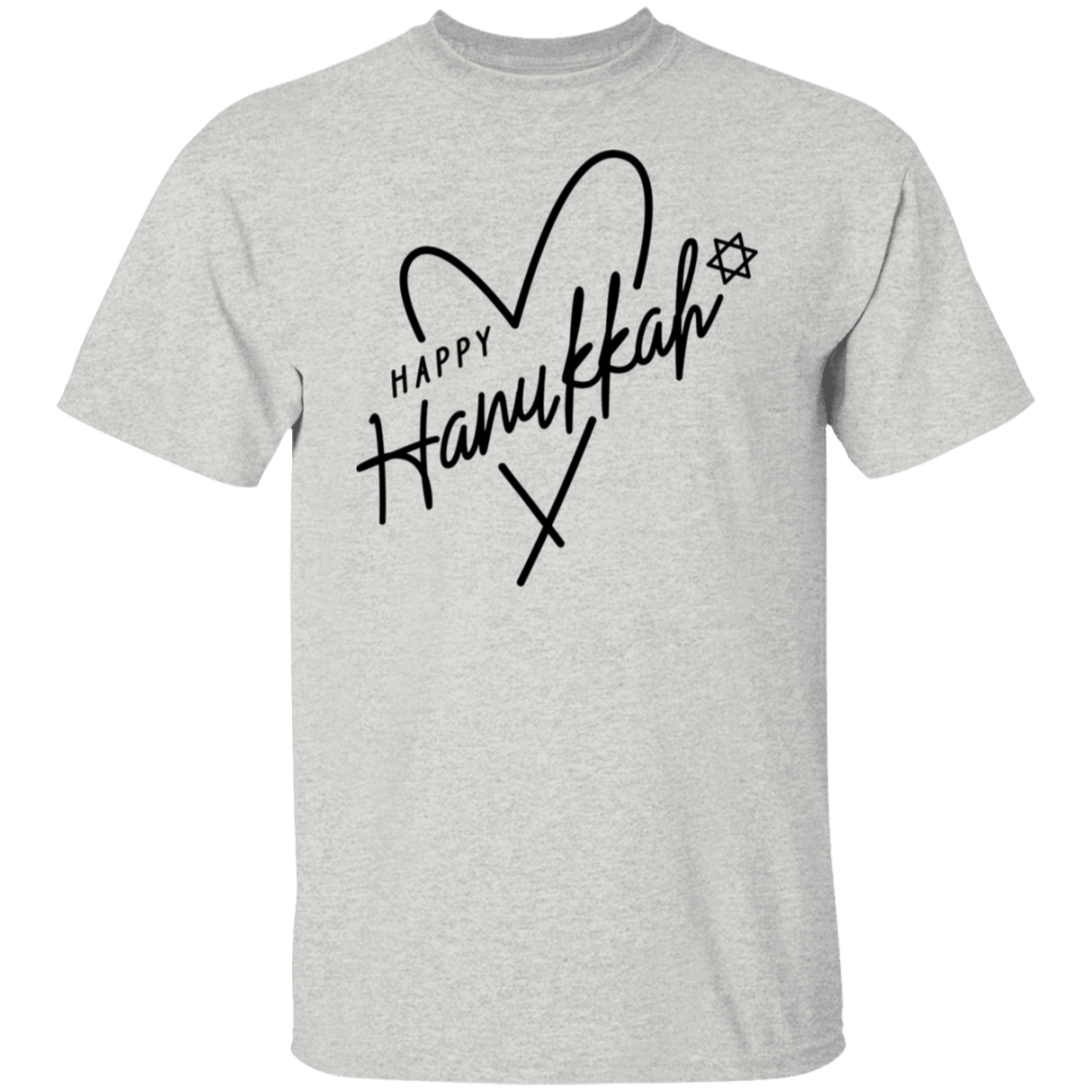 Hannukah Heart T-Shirt