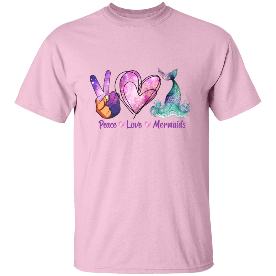 Peace Love Mermaids T-Shirt