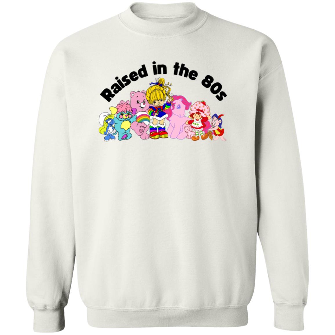 Raised in the 80s Crewneck Pullover Sweatshirt
