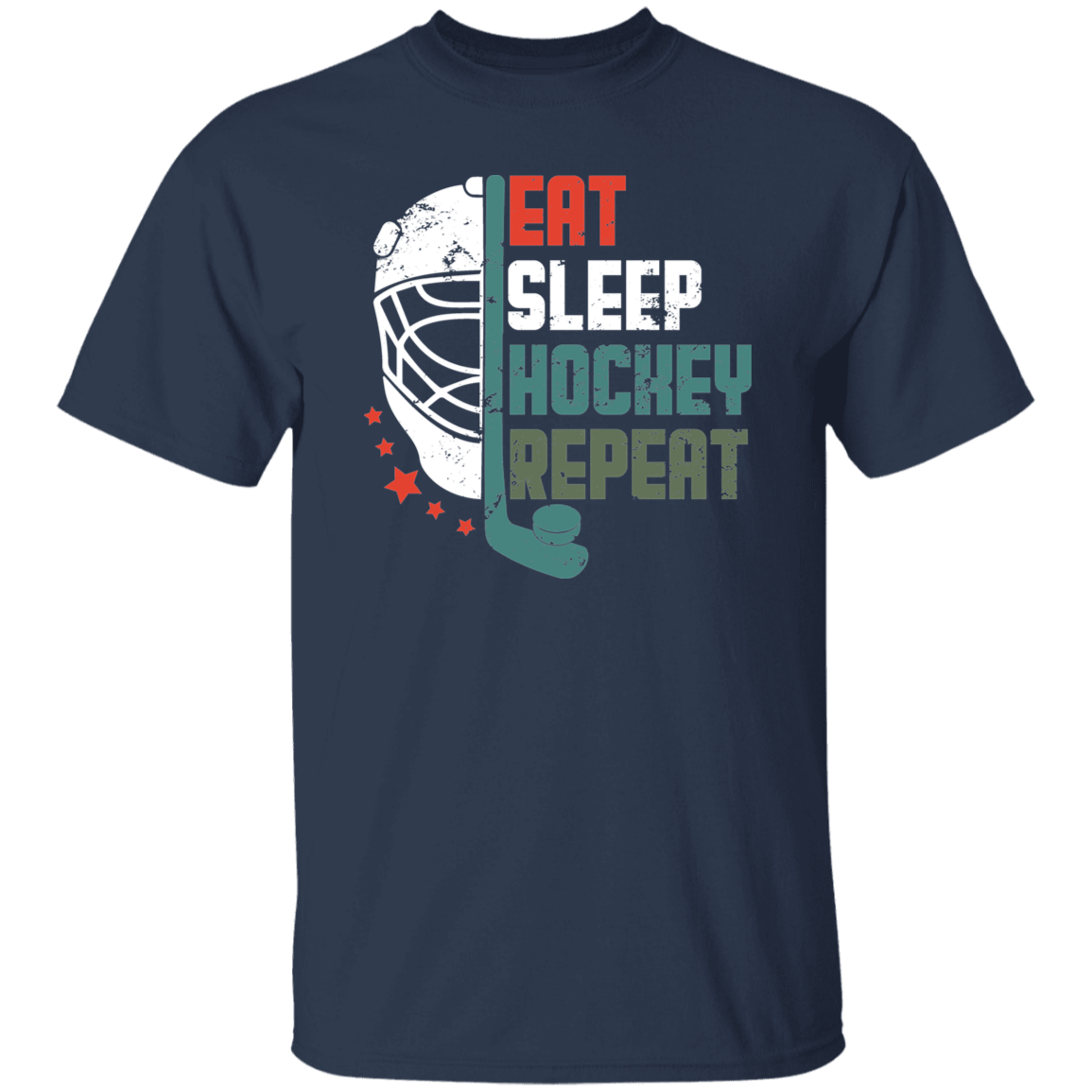 Eat Sleep Hockey Repeat T-Shirt