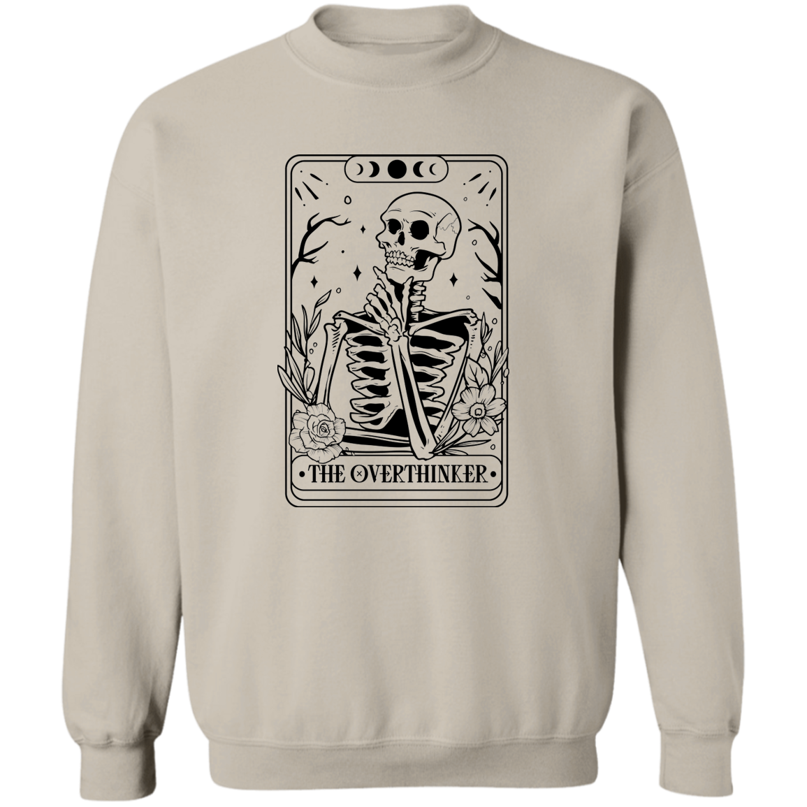The Overthinker Crewneck Pullover Sweatshirt