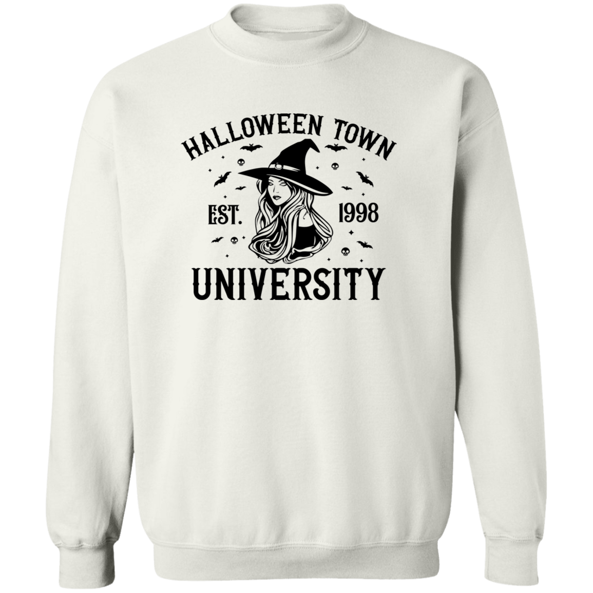 Halloween Town Crewneck Pullover Sweatshirt