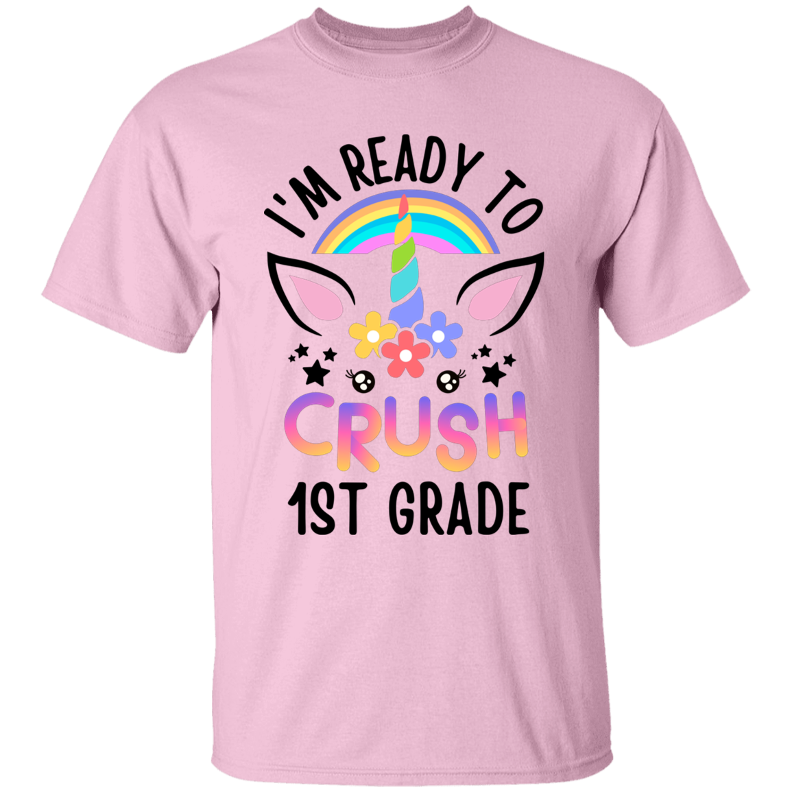 Unicorn First Grade Cotton T-Shirt