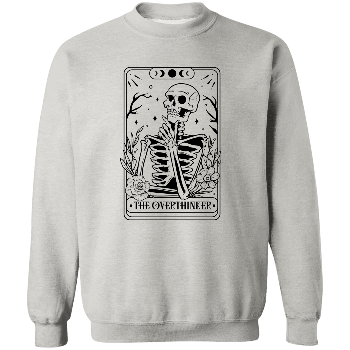 The Overthinker Crewneck Pullover Sweatshirt