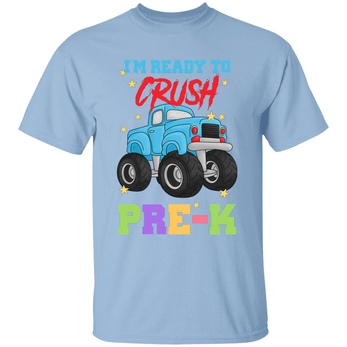 I'm Ready to Crush PreK Truck Youth Cotton T-Shirt