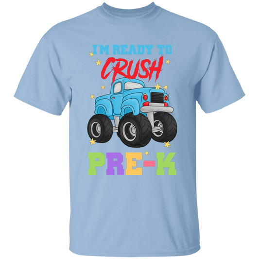 I'm Ready to Crush PreK Truck Youth Cotton T-Shirt