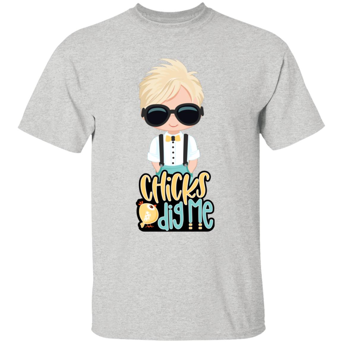 Chicks Dig Me Youth 5.3 oz 100% Cotton T-Shirt
