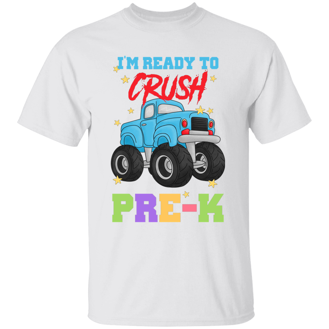 I'm Ready to Crush PreK Truck Youth Cotton T-Shirt