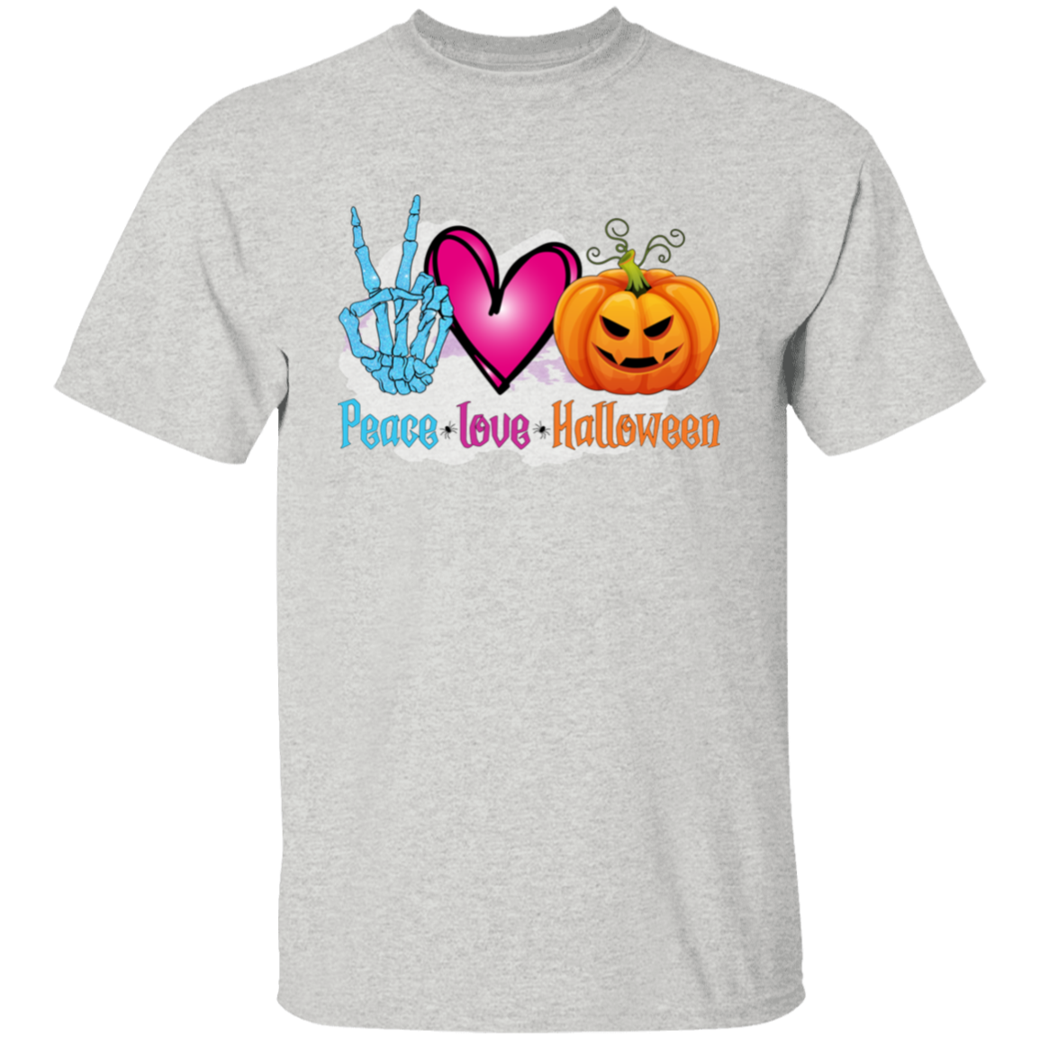 Peace Love Halloween T-Shirt