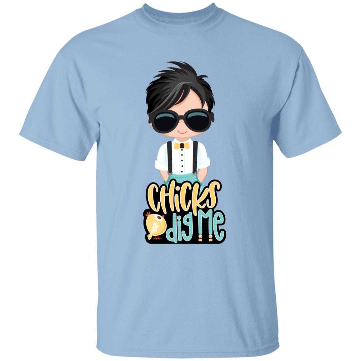 Chicks Dig Me Youth 5.3 oz 100% Cotton T-Shirt