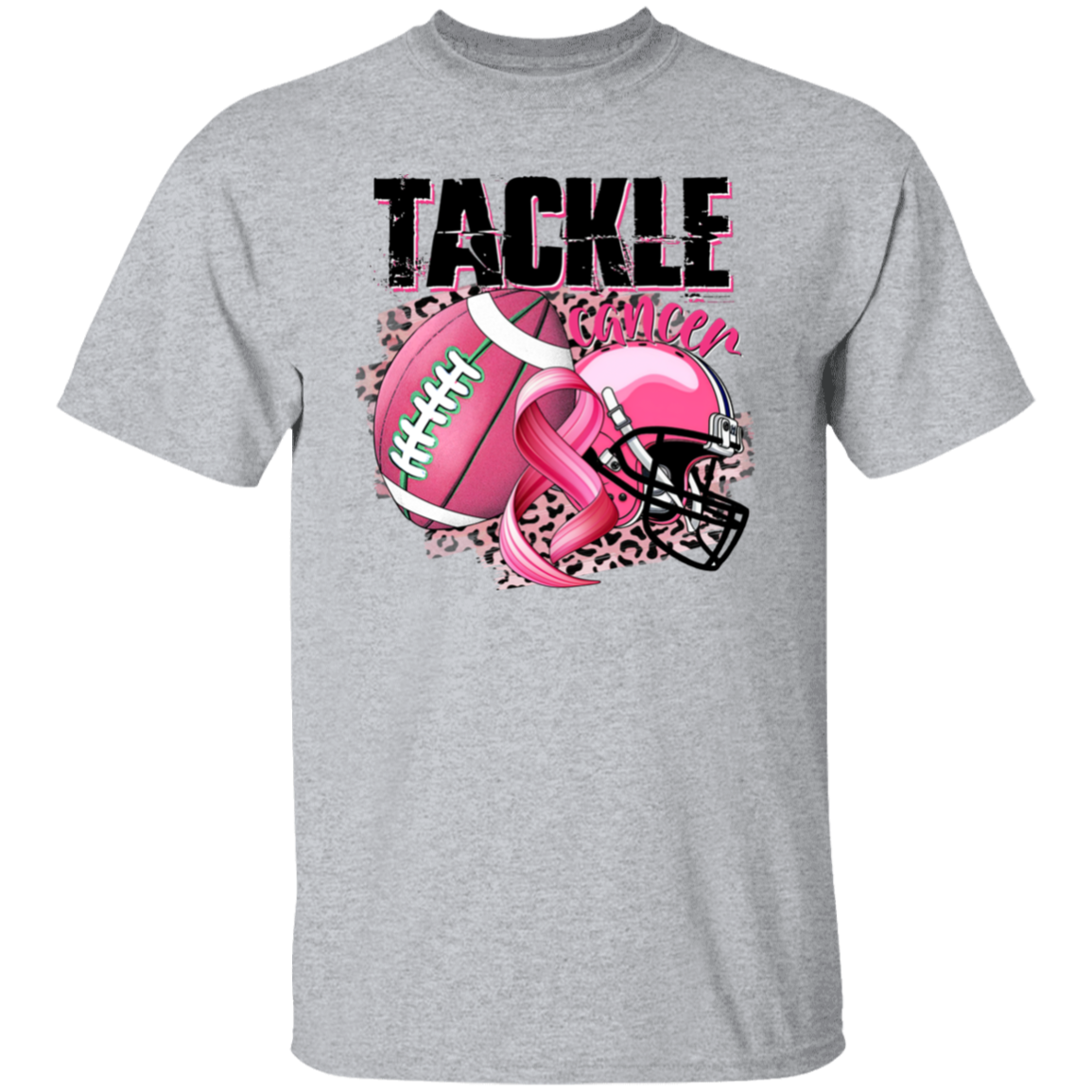 Tackle Cancer Breast Cancer Awareness T-Shirt