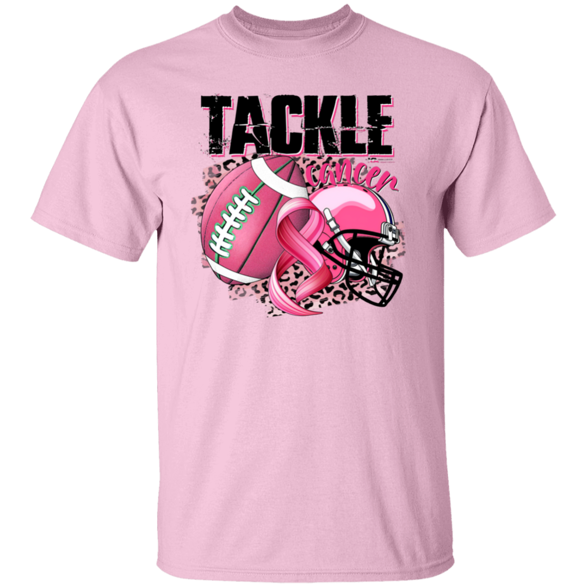 Tackle Cancer Breast Cancer Awareness T-Shirt