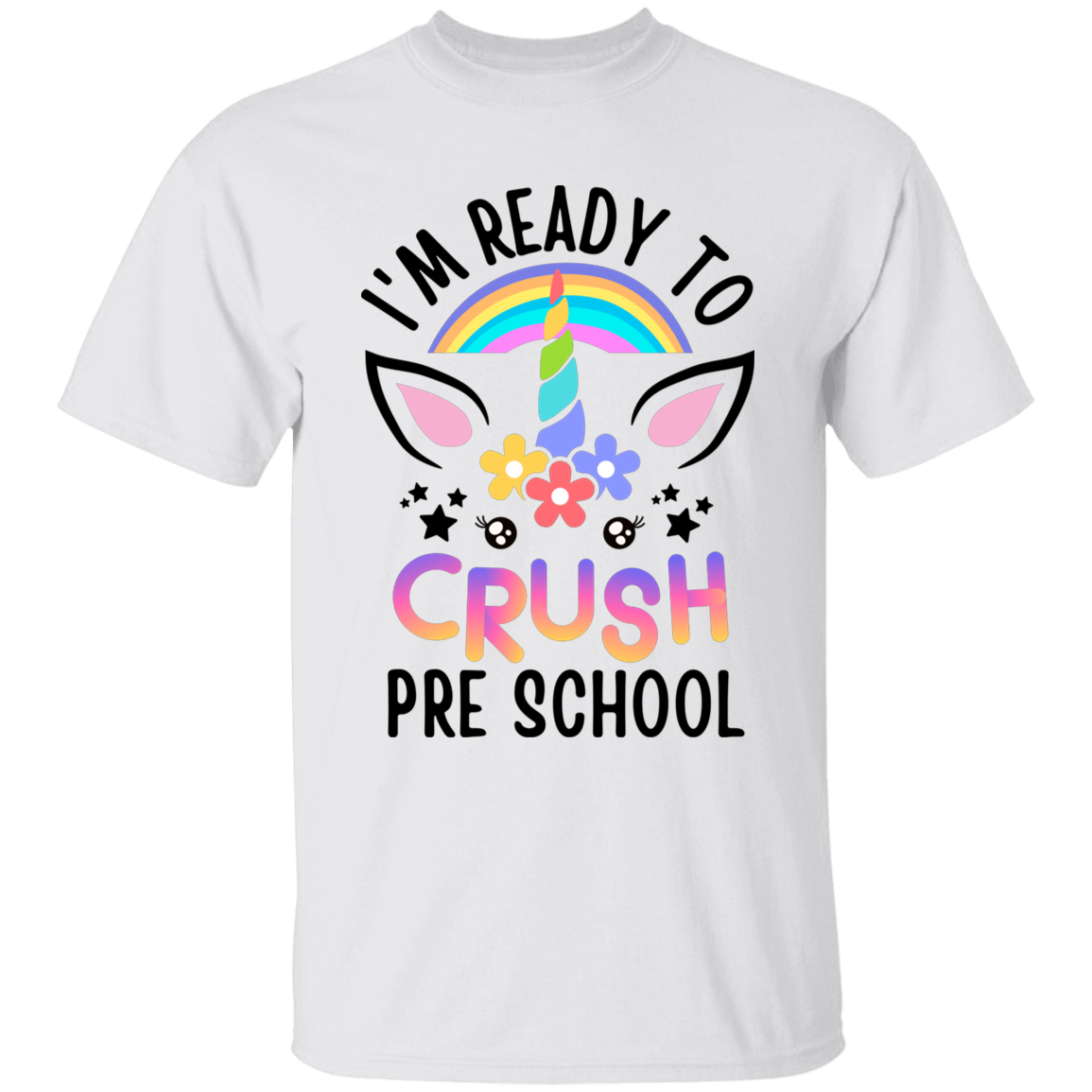 Unicorn Pre School 100% Cotton T-Shirt