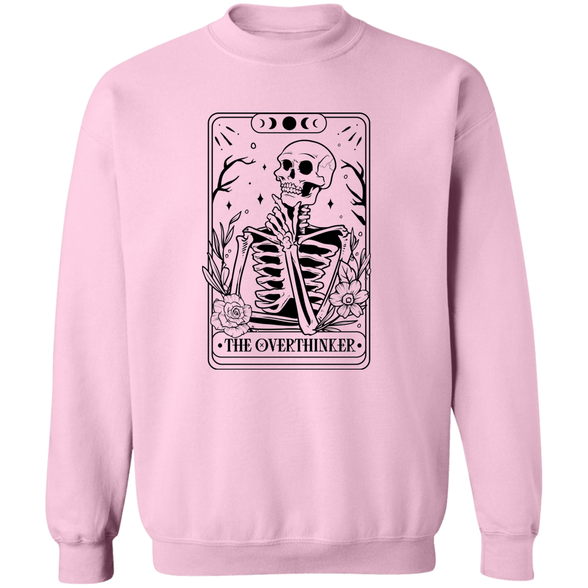 The Overthinker Crewneck Pullover Sweatshirt