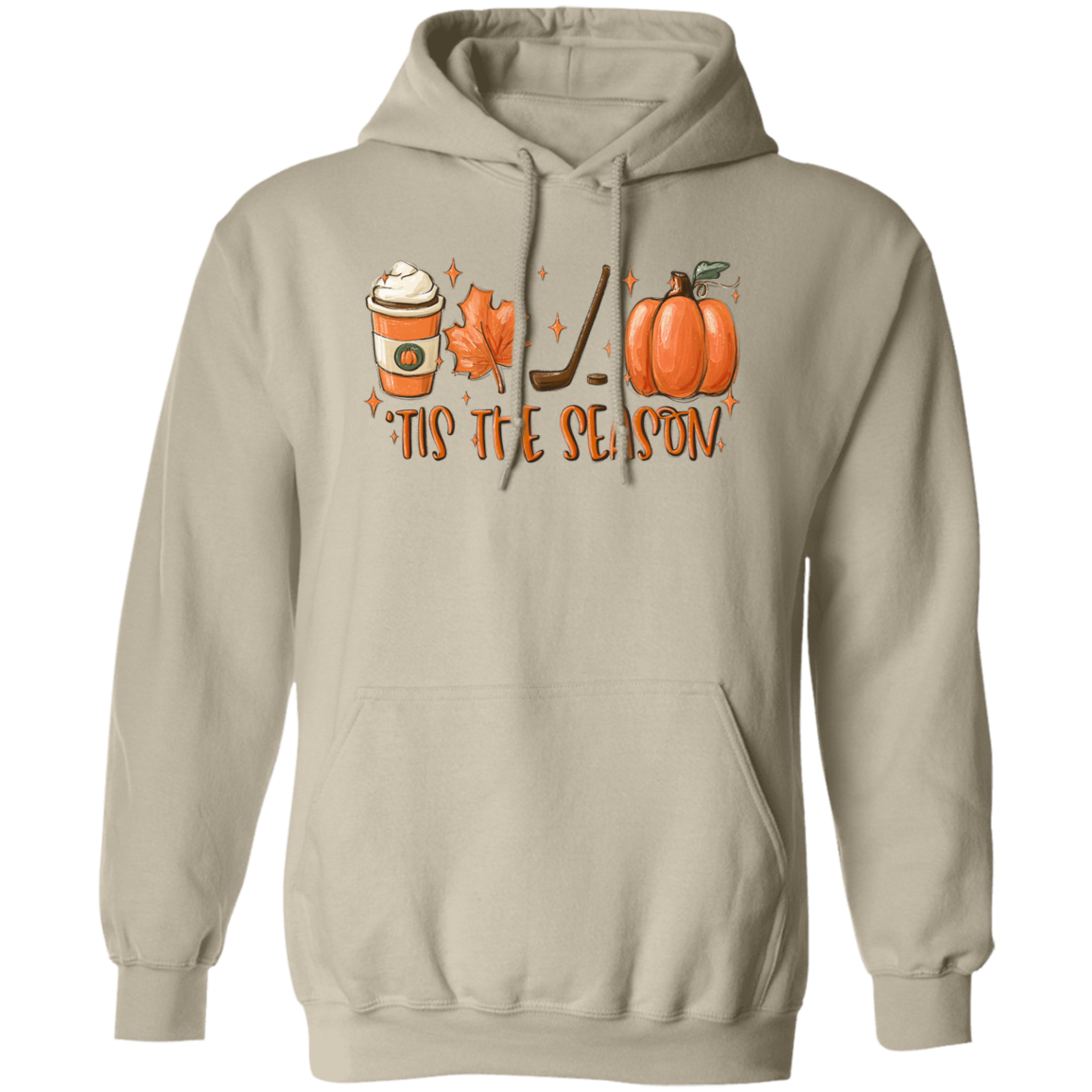 Tis the Season Hockey Pullover Hoodie