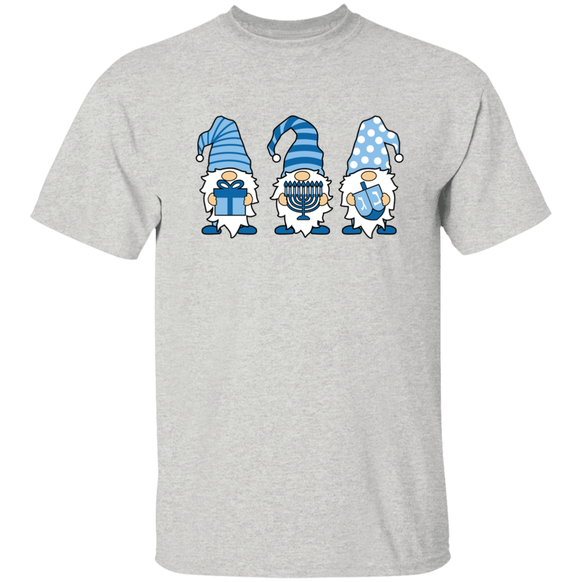Hannukah Gnomes 5.3 oz. T-Shirt