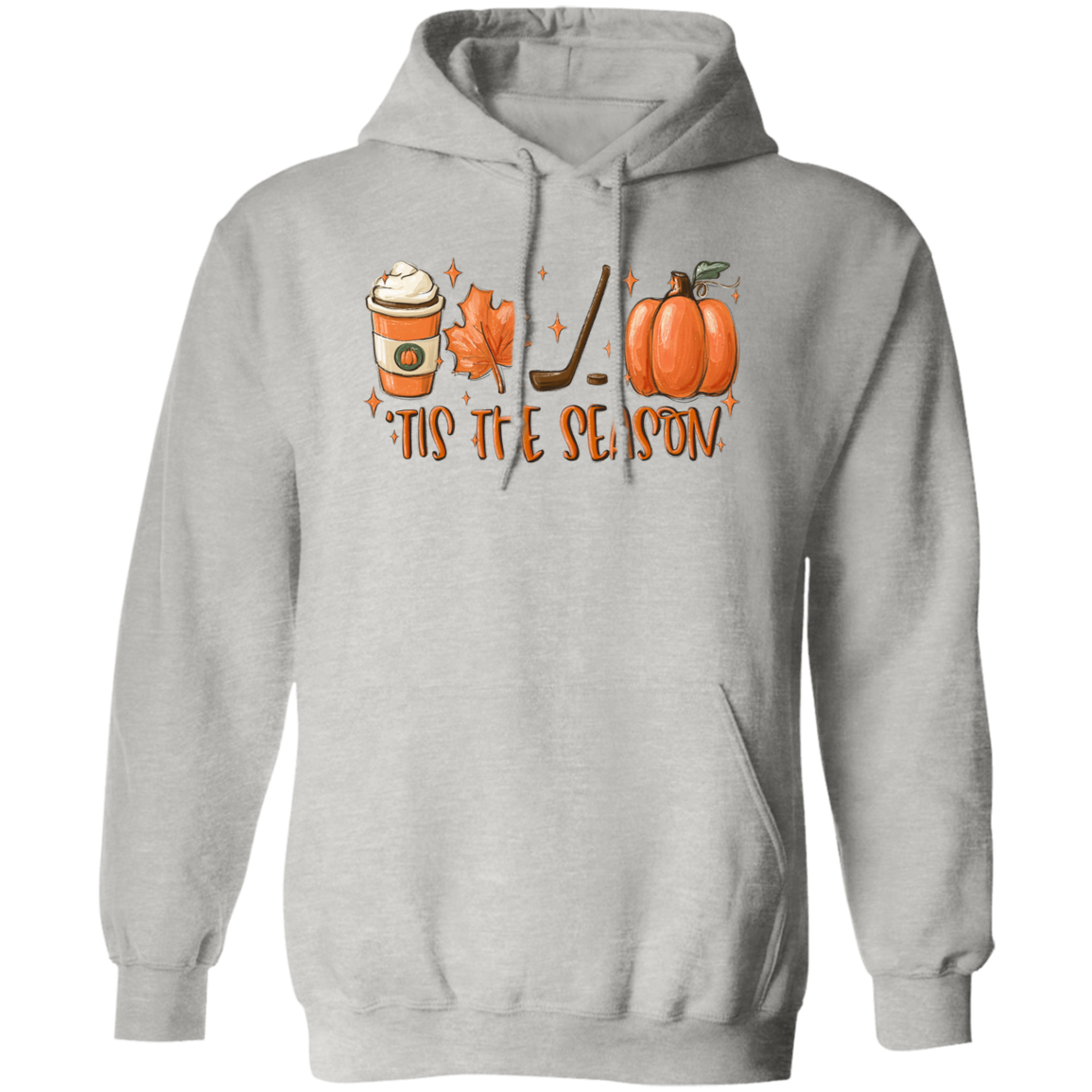 Tis the Season Hockey Pullover Hoodie