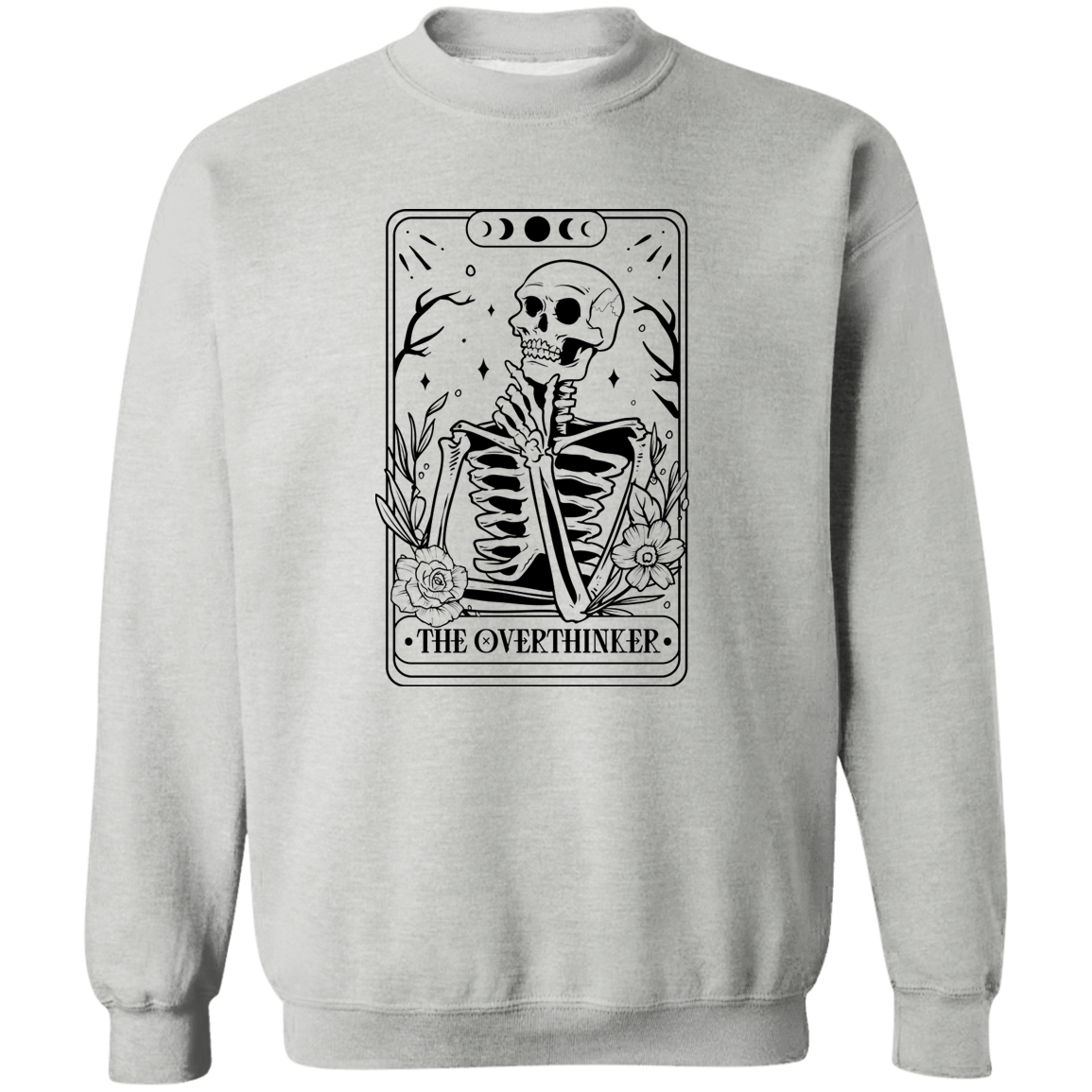 The Overthinker Crewneck Pullover Sweatshirt