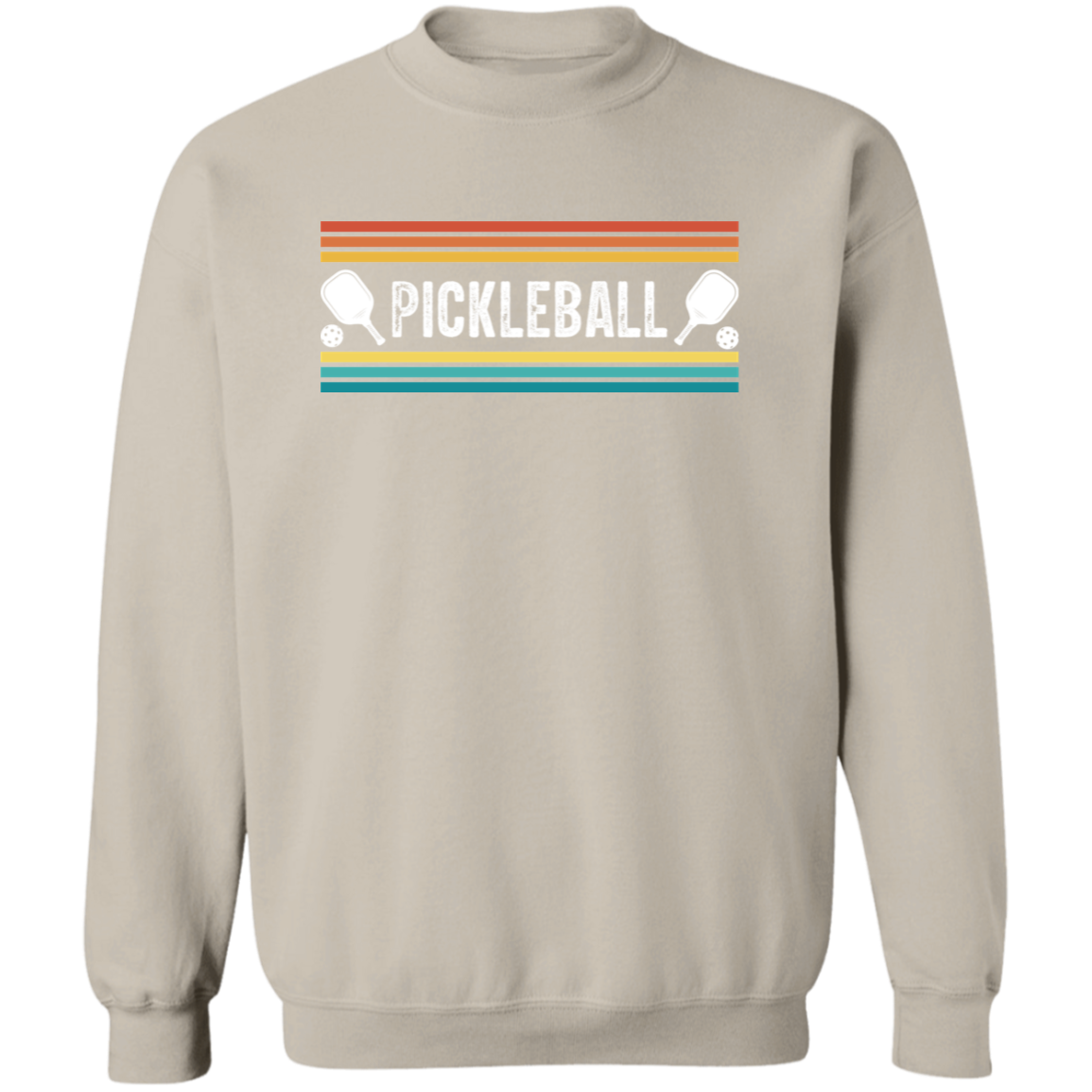 Pickleball Power Play Crewneck Pullover Sweatshirt