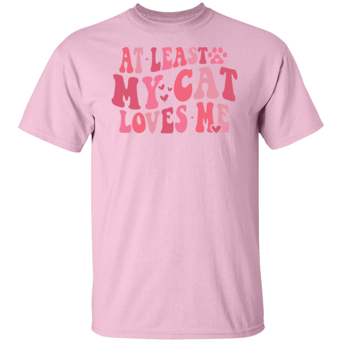 At Least My Cat Loves Me T-Shirt