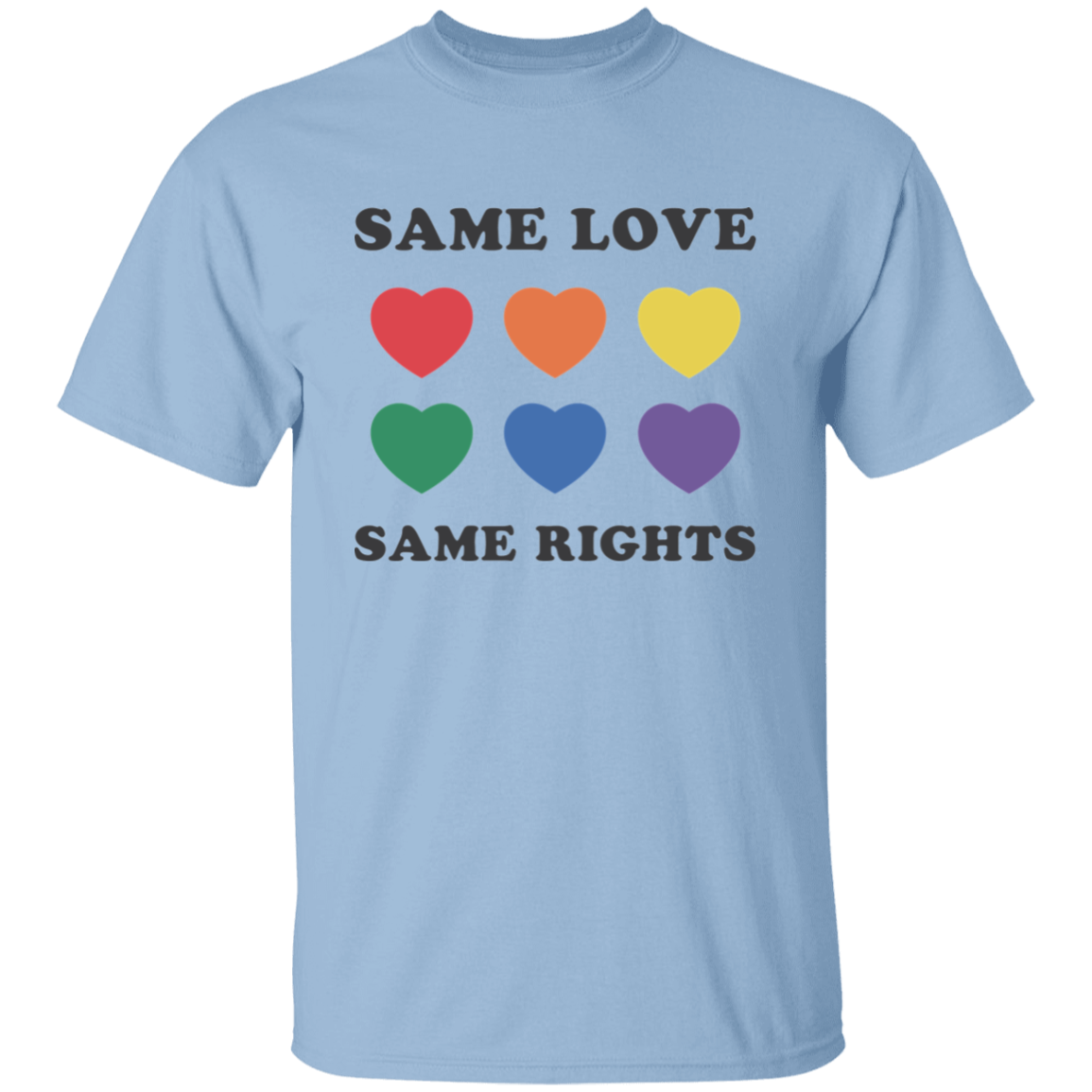 Same Love Same Rights LGBTQ  T-Shirt