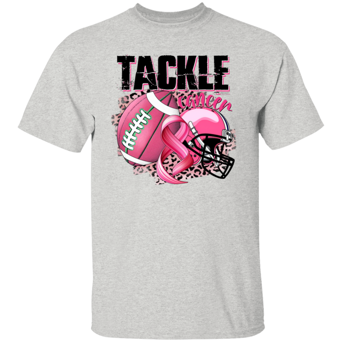 Tackle Cancer Breast Cancer Awareness T-Shirt