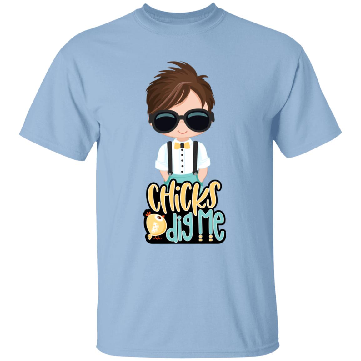 Chicks Dig Me Youth 5.3 oz 100% Cotton T-Shirt