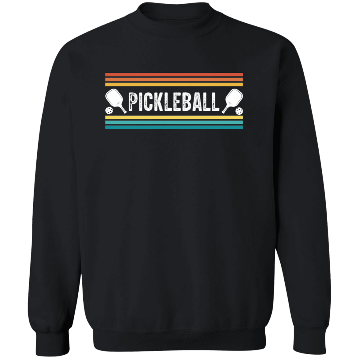 Pickleball Power Play Crewneck Pullover Sweatshirt