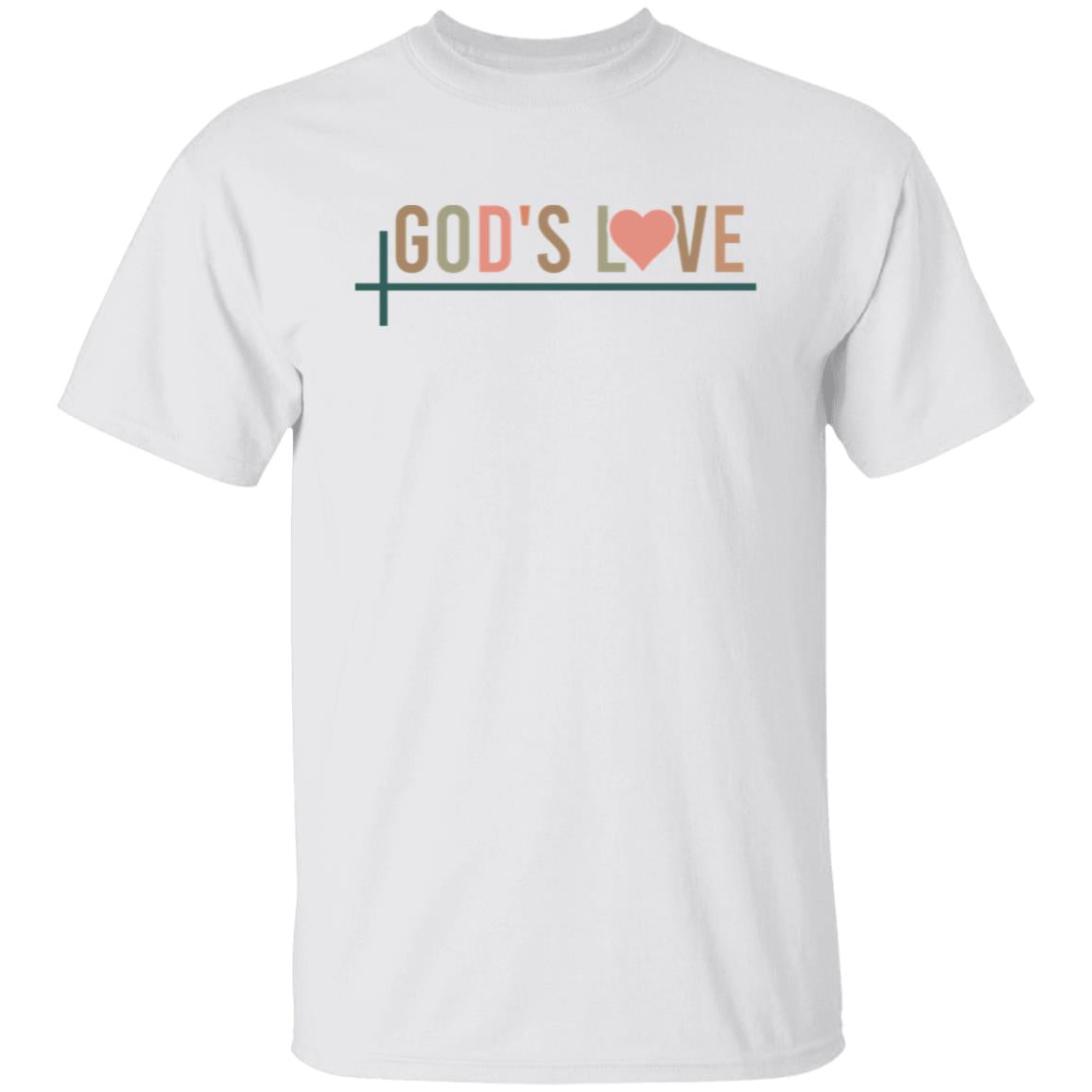 God's Love 5.3 oz. T-Shirt