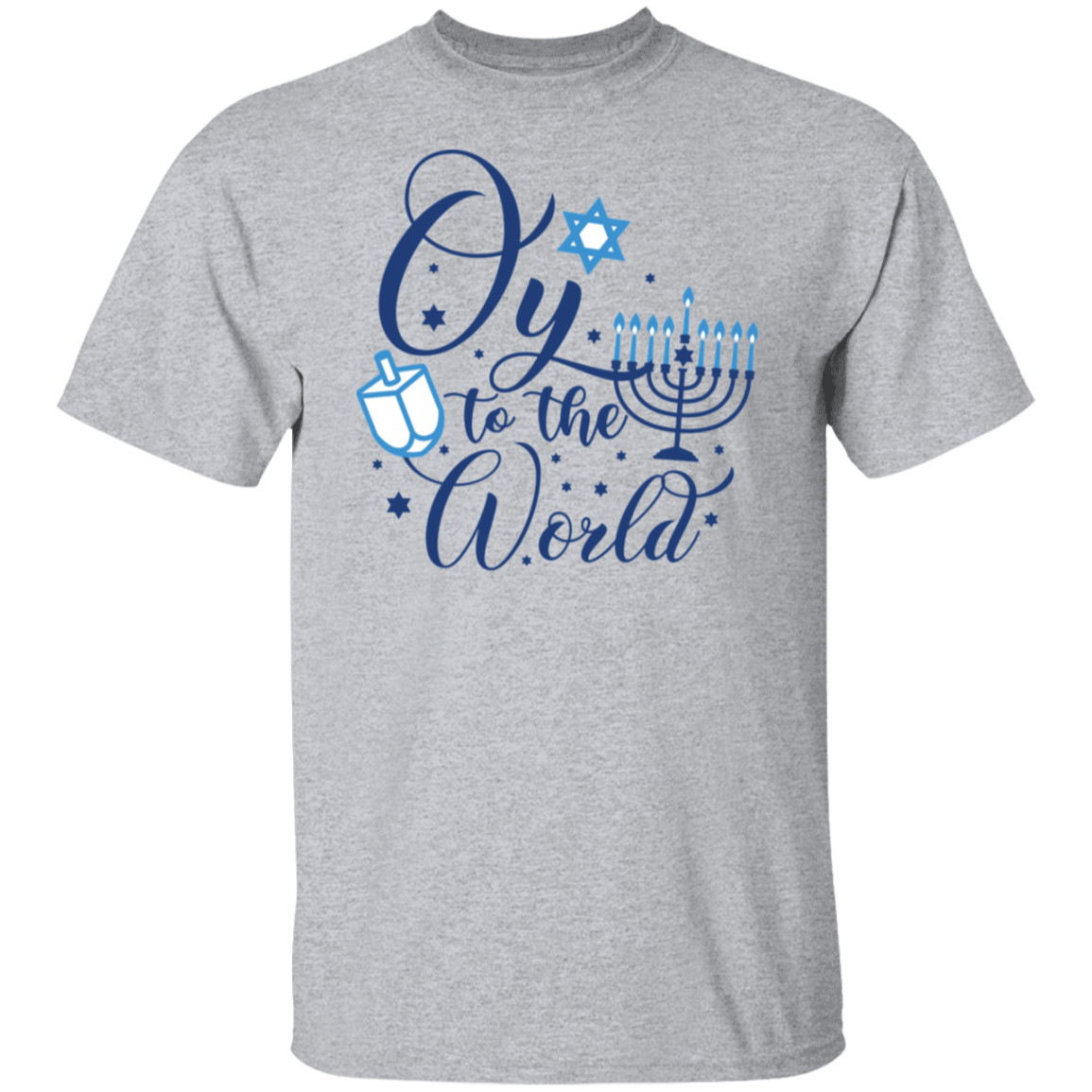 Oy to the World 5.3 oz. T-Shirt