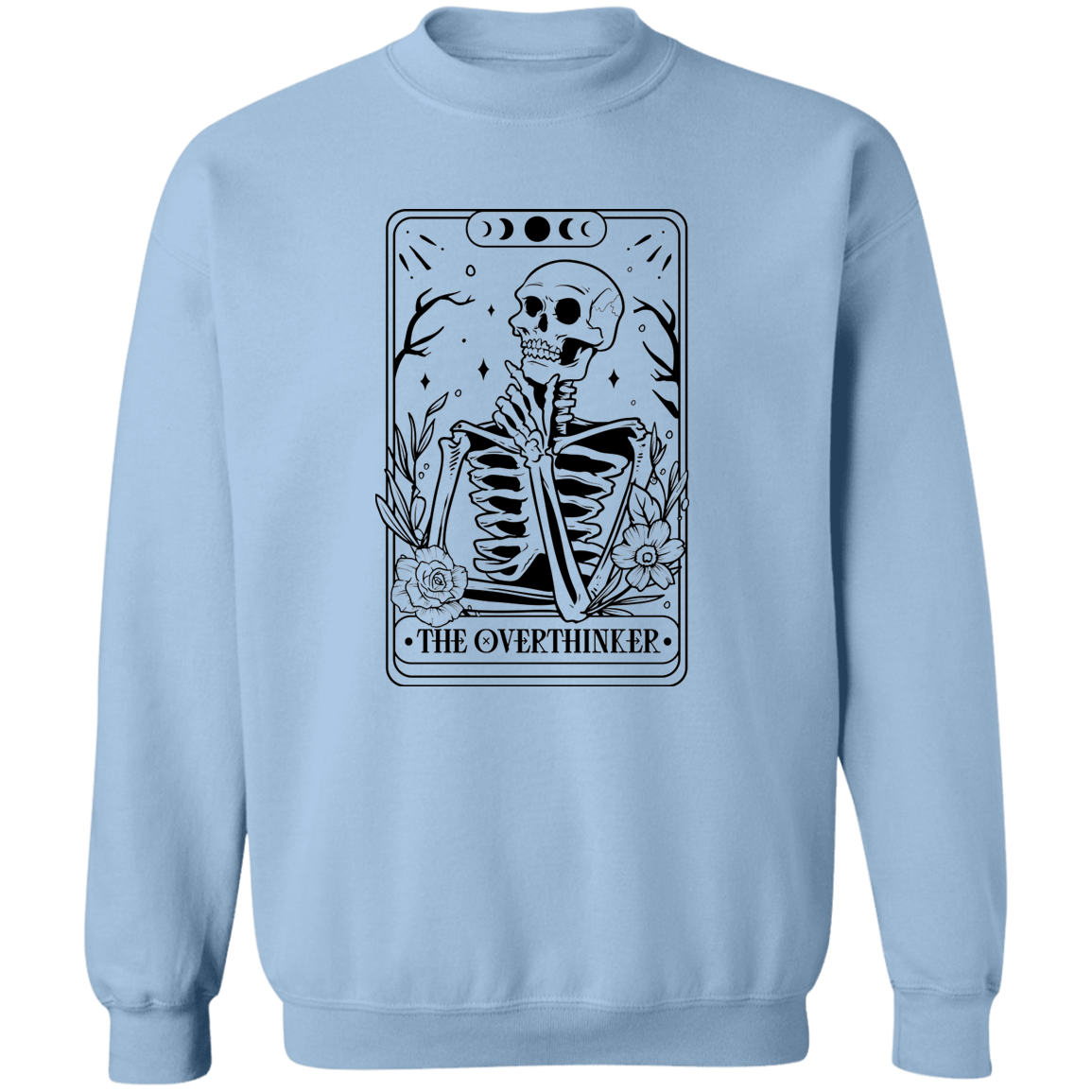 The Overthinker Crewneck Pullover Sweatshirt